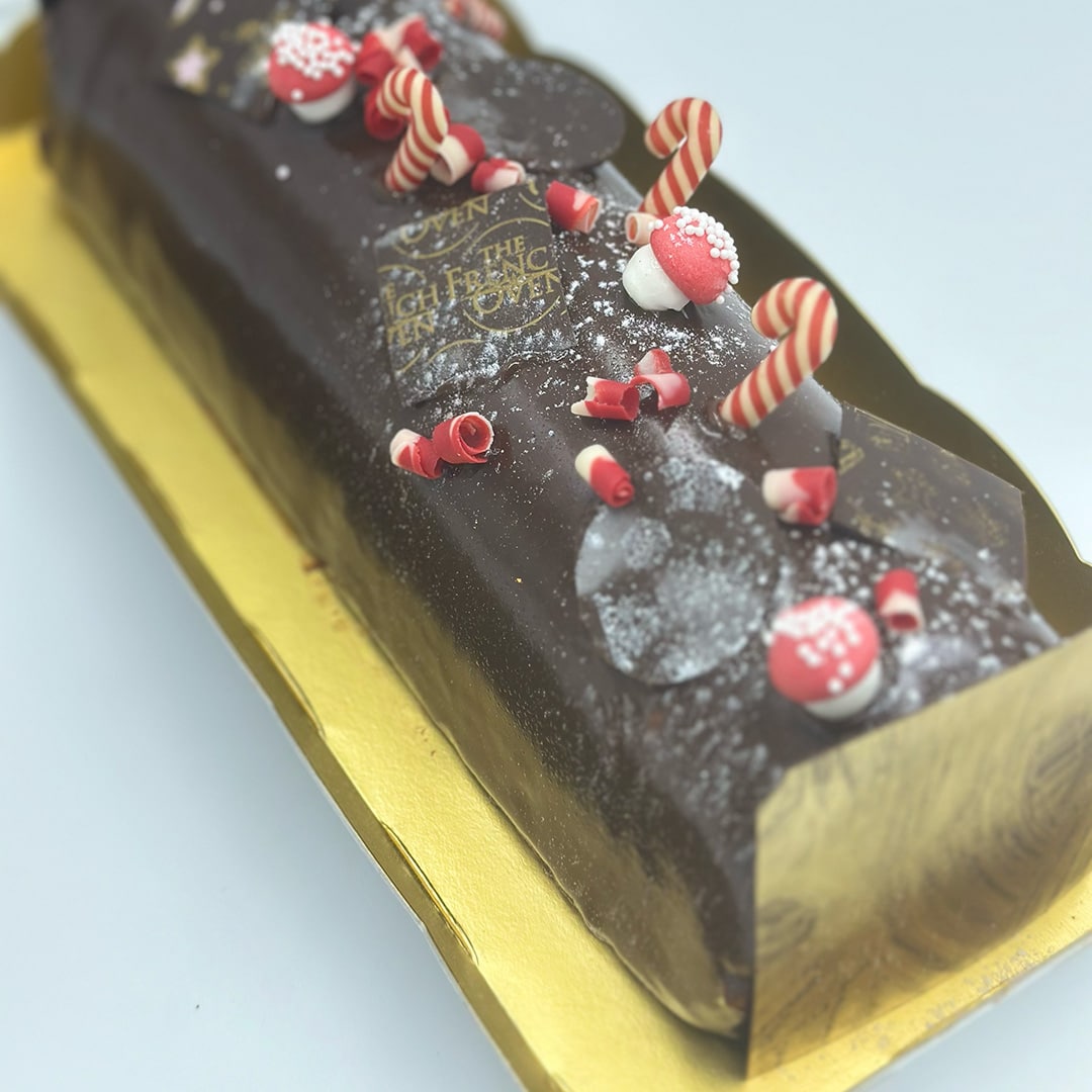 Classic Chocolate Bûche de Noël - Pardon Your French