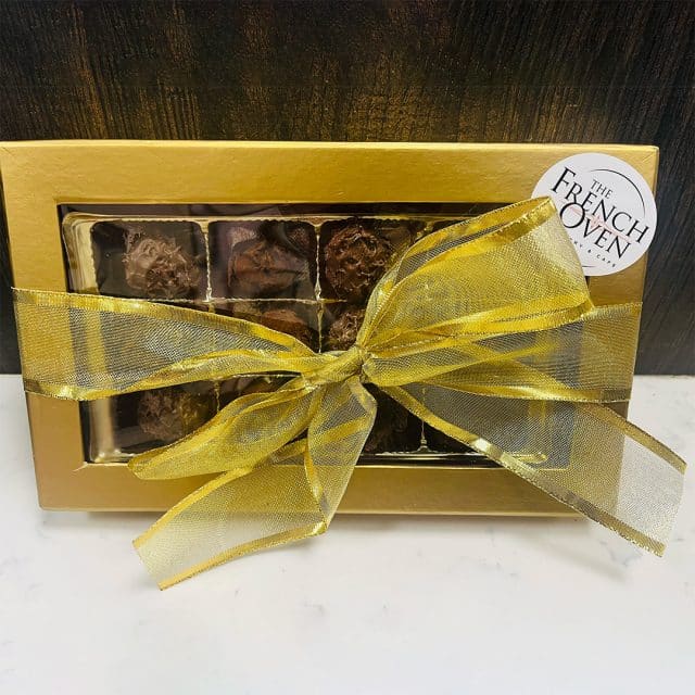 Gold Chocolate Box